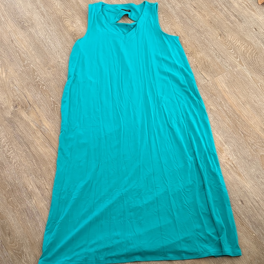 J. Jill Wearever Collection Turquoise Dress